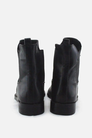 Stradivarius Stretchable Chelsea Ankle Boots |100% Authentic Leather - sundaybazar