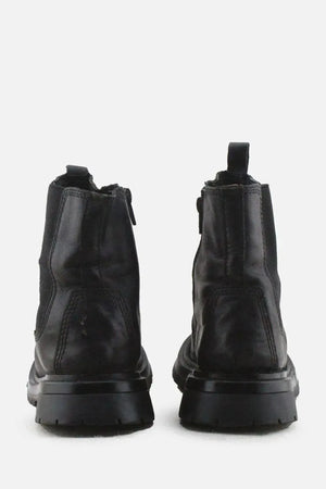 Zara Zipper Stretchable Chelsea Ankle Boots | 100% Authentic Leather - sundaybazar