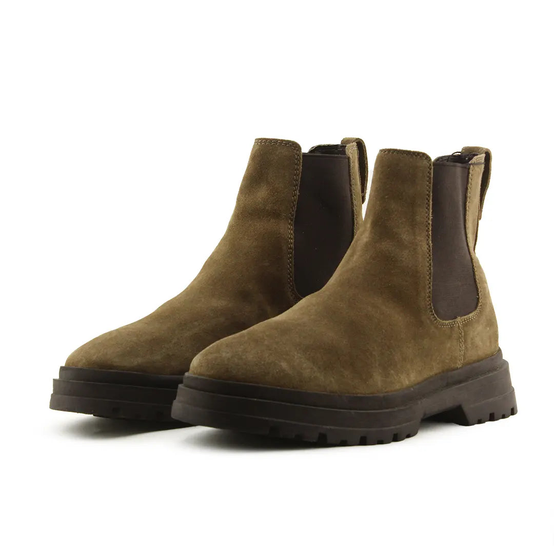 Zara Stretchable Suede Ankle Boot