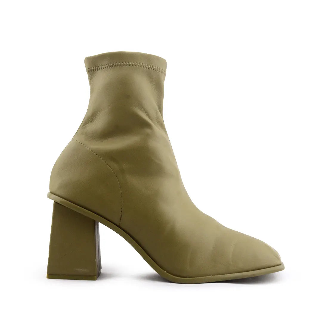 Pull & Bear Zipper Ankle Boot | 100% Authentic Leather