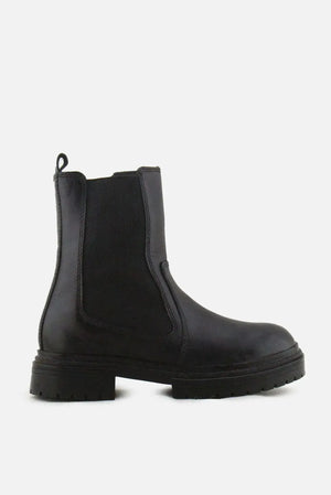 Zara Zipper Stretchable Chelsea Ankle Boots | 100% Authentic Leather - sundaybazar