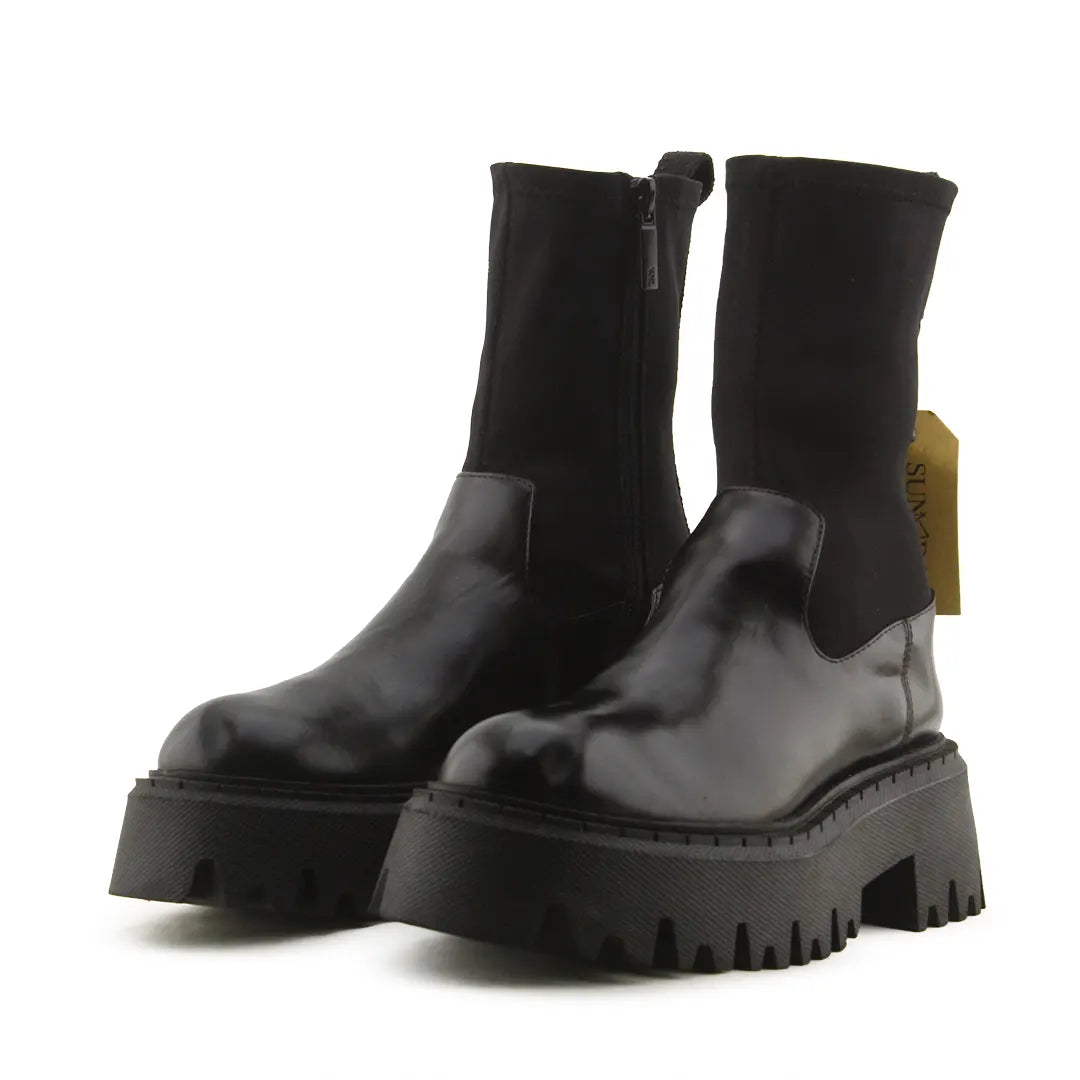 Zara Zipper Ankle Boot | 100% Authentic Leather