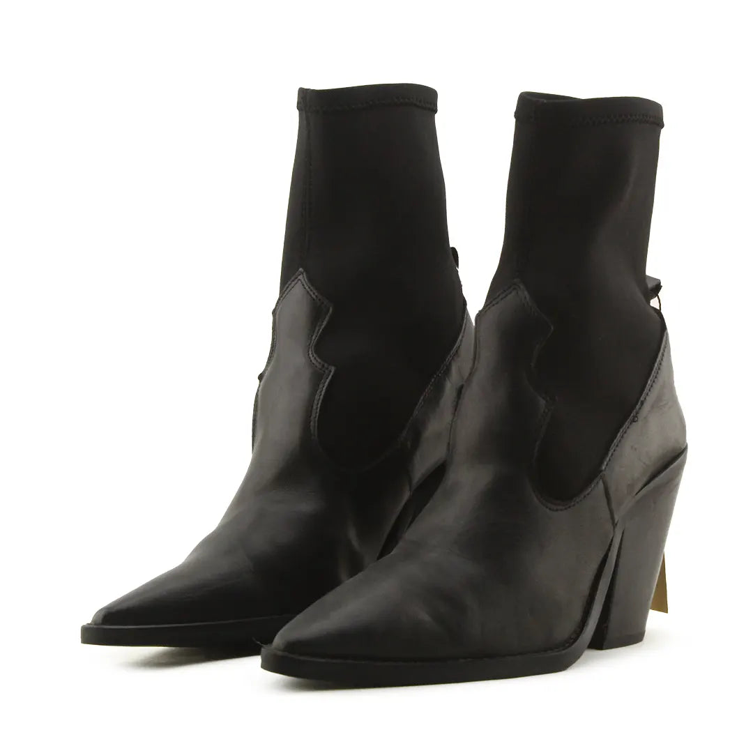 Mango Stretchable Ankle Boot | 100% Authentic Leather