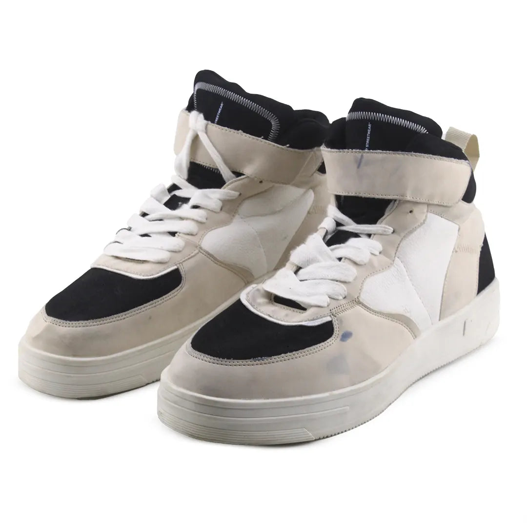 Bershka High Top Lace Up Shoes