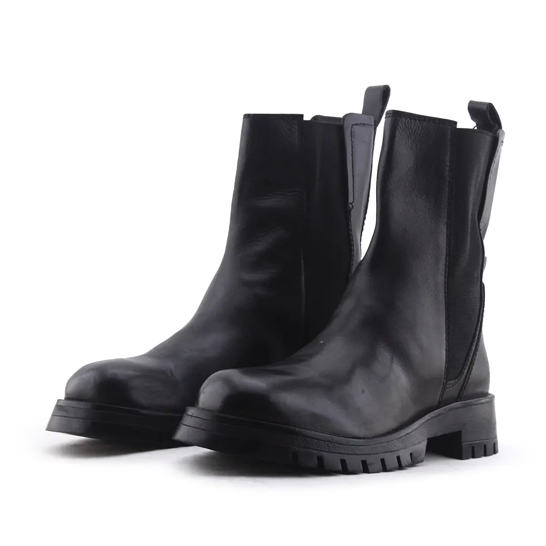 Zara Stretchable Ankle Boot | 100% Authentic Leather