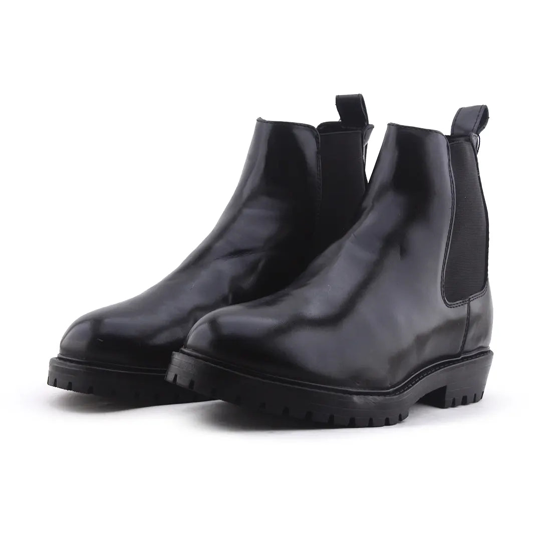Zara Stretchable Ankle Boot | 100% Authentic Leather