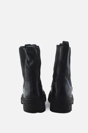 Zara Stretchable Chelsea Ankle Boots |100% Authentic Leather - sundaybazar