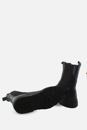 Zara Stretchable Chelsea Ankle Boots |100% Authentic Leather - sundaybazar