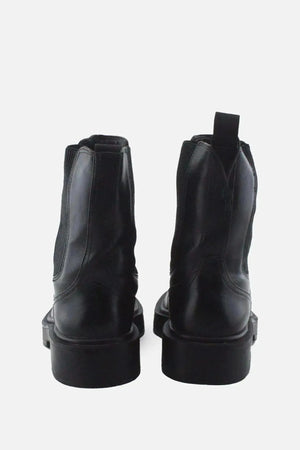 Zara Stretchable Chelsea Ankle Boots |100% Authentic Leather - sundaybazar