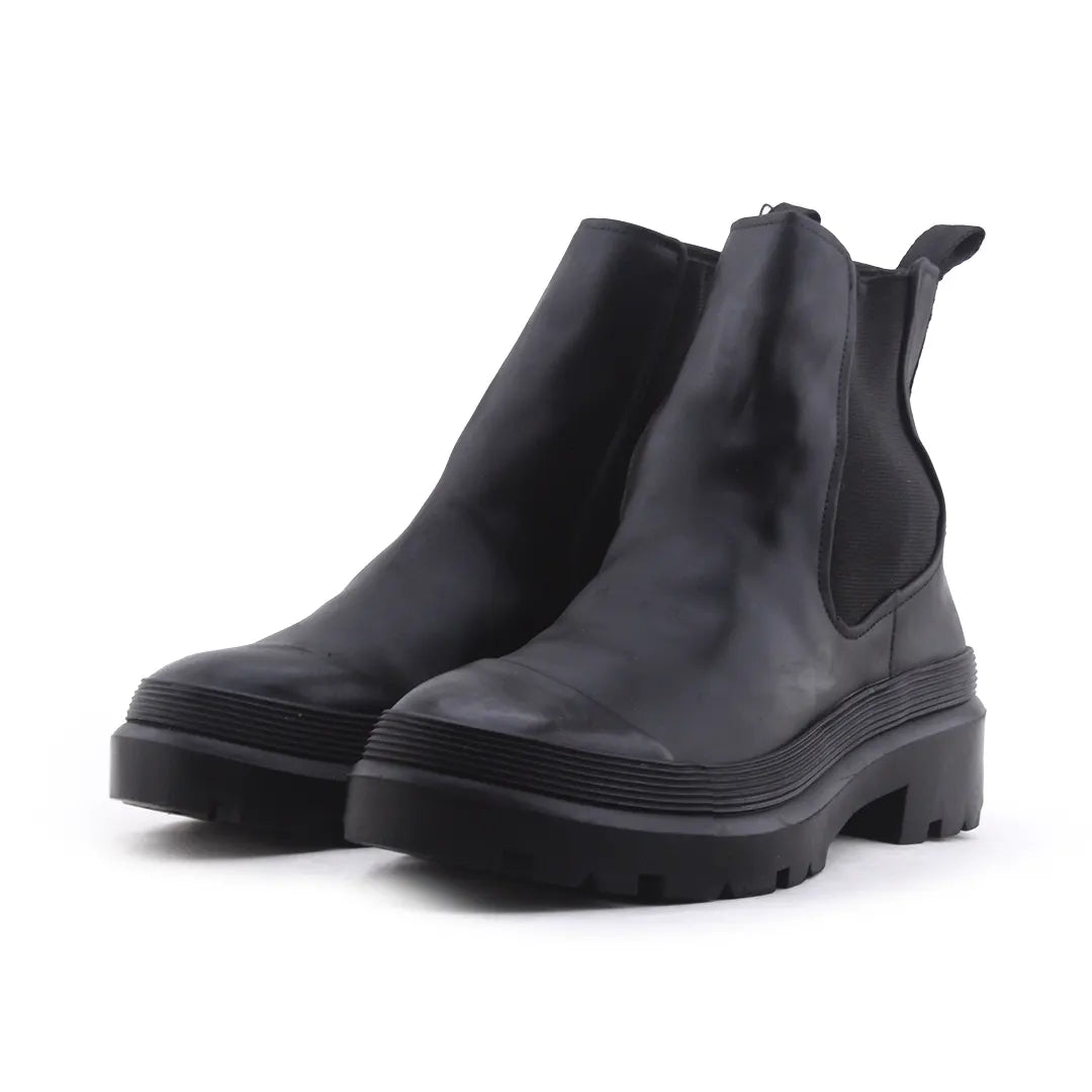 Pull & Bear Stretchable Ankle Boot | 100% Authentic Leather
