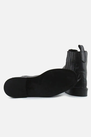 Zara Stretchable Chelsea Ankle Boots | 100% Authentic Leather - sundaybazar