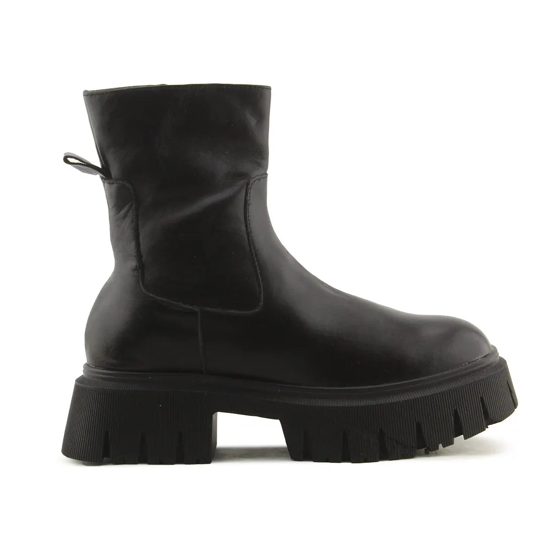 Zara Zipper Ankle Boot | 100% Authentic Leather