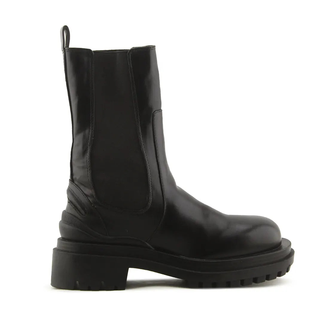 Bershka Stretchable Ankle Boots | 100% Authentic Leather