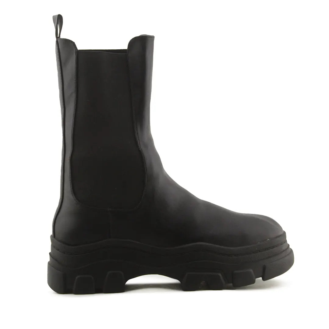 Bershka Stretchable Ankle Boots | 100% Authentic Leather