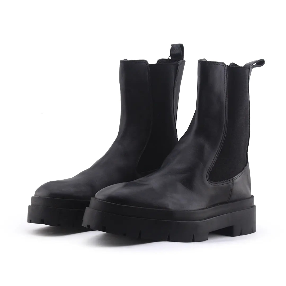 Zara Stretchable Ankle Boot | 100% Authentic Leather