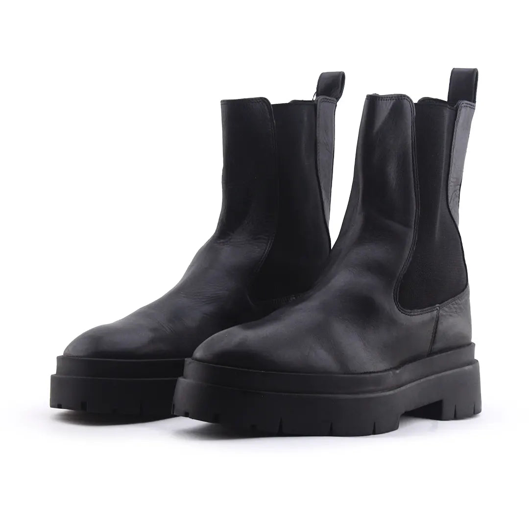 Zara Stretchable Ankle Boot | 100% Authentic Leather