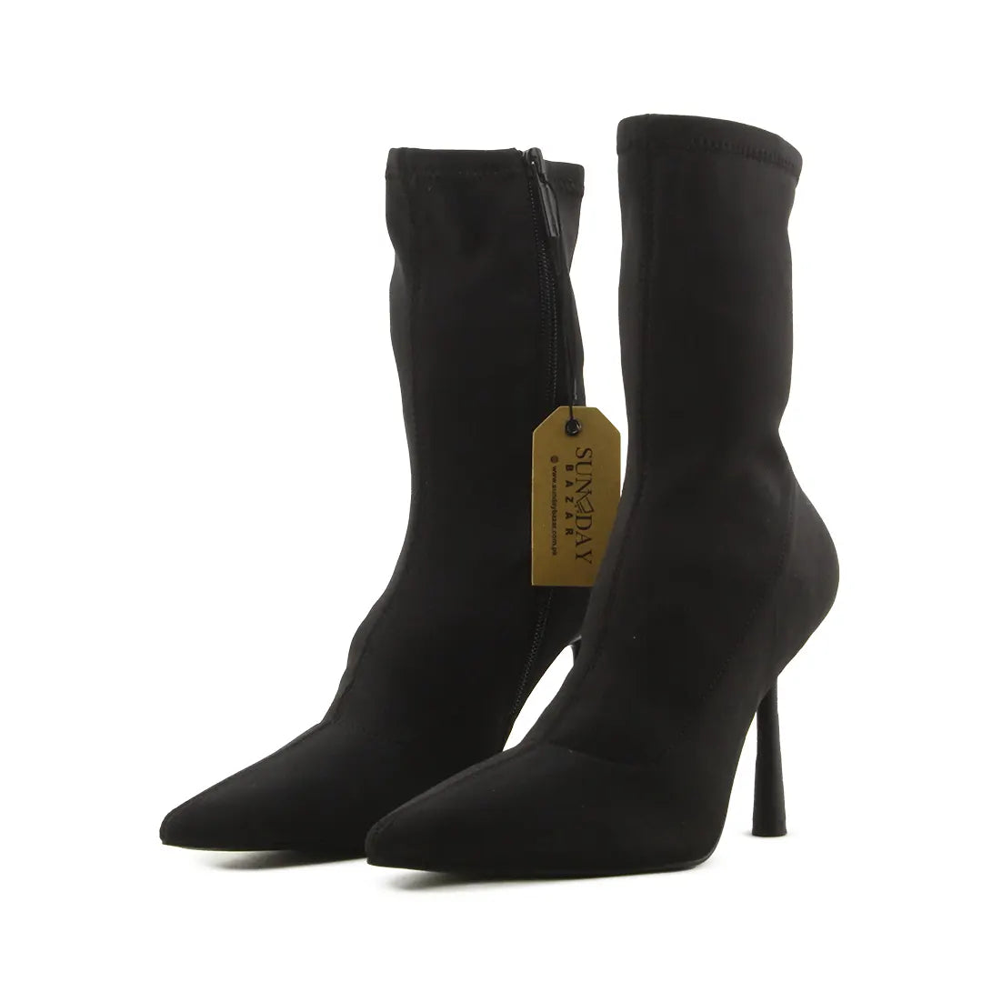 Zara Zipper Ankle Boot
