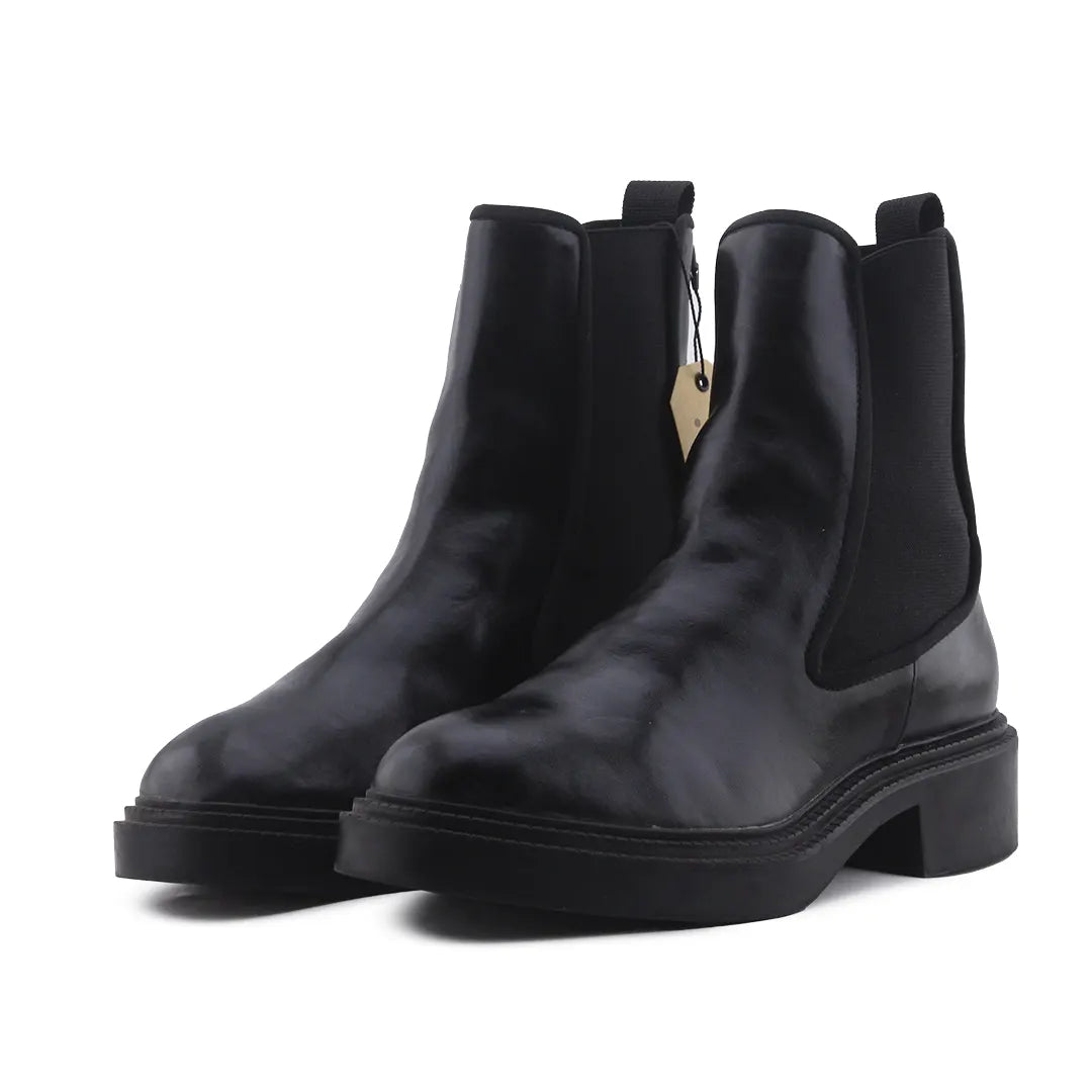 Zara Stretchable Ankle Boot | 100% Authentic Leather