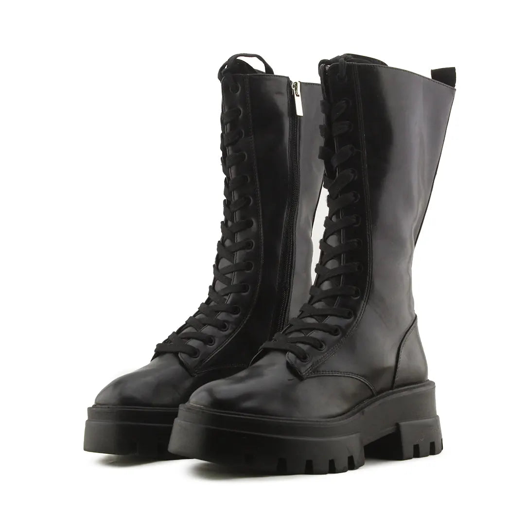 Pull & Bear Zipper Ankle Boots | 100% Authentic Leather