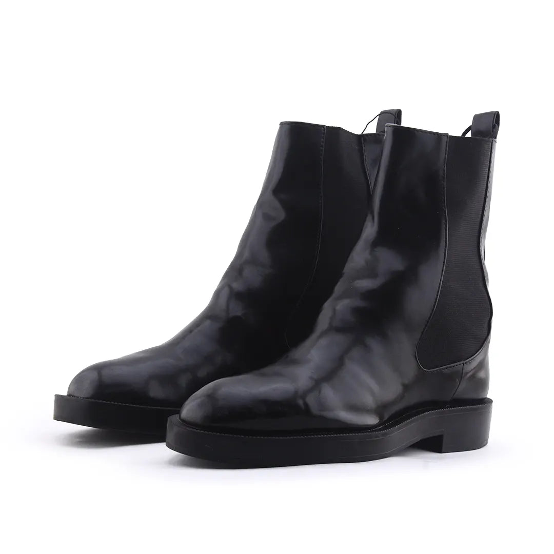 Zara Stretchable Ankle Boot | 100% Authentic Leather