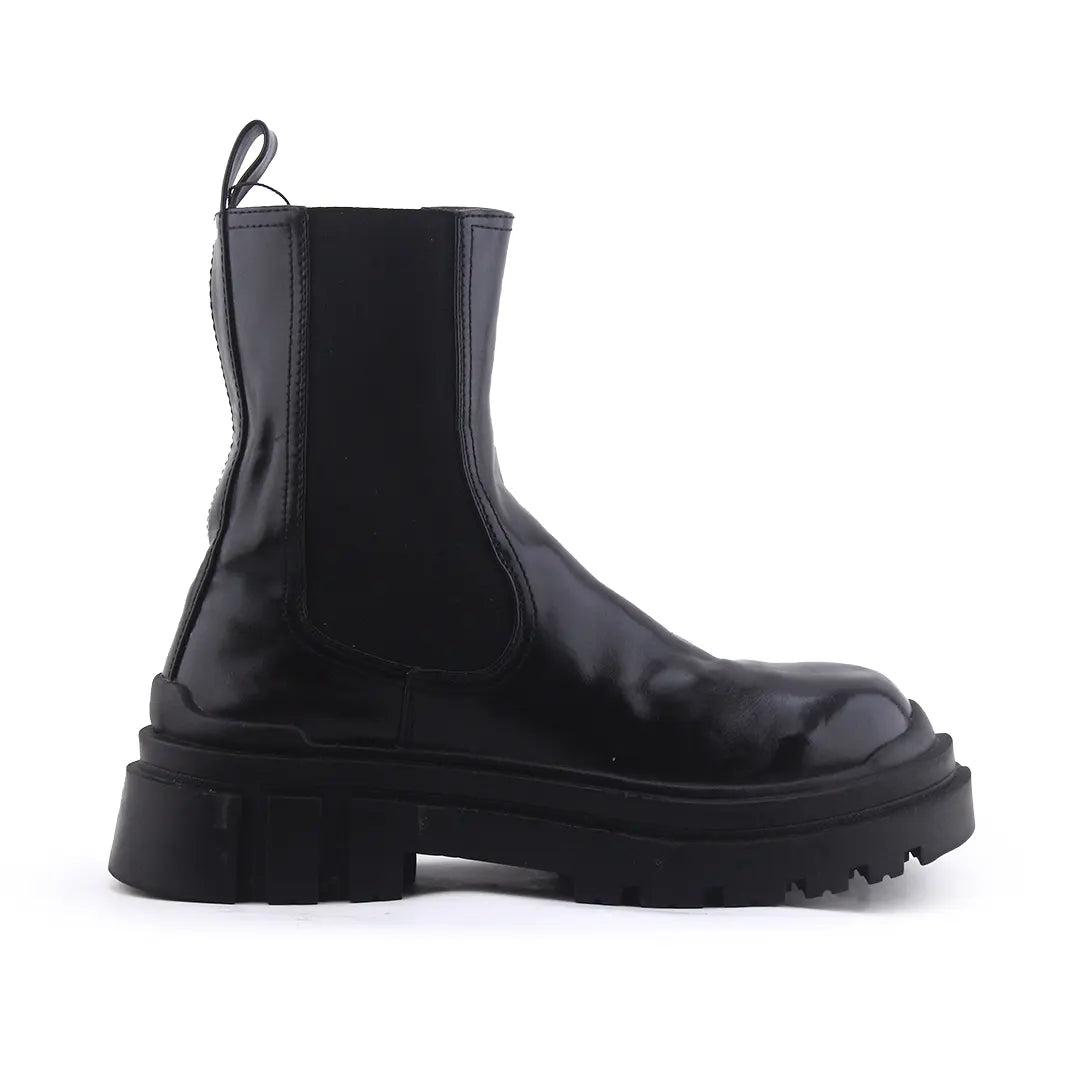 Bershka Stretchable Ankle Boot | 100% Authentic Leather