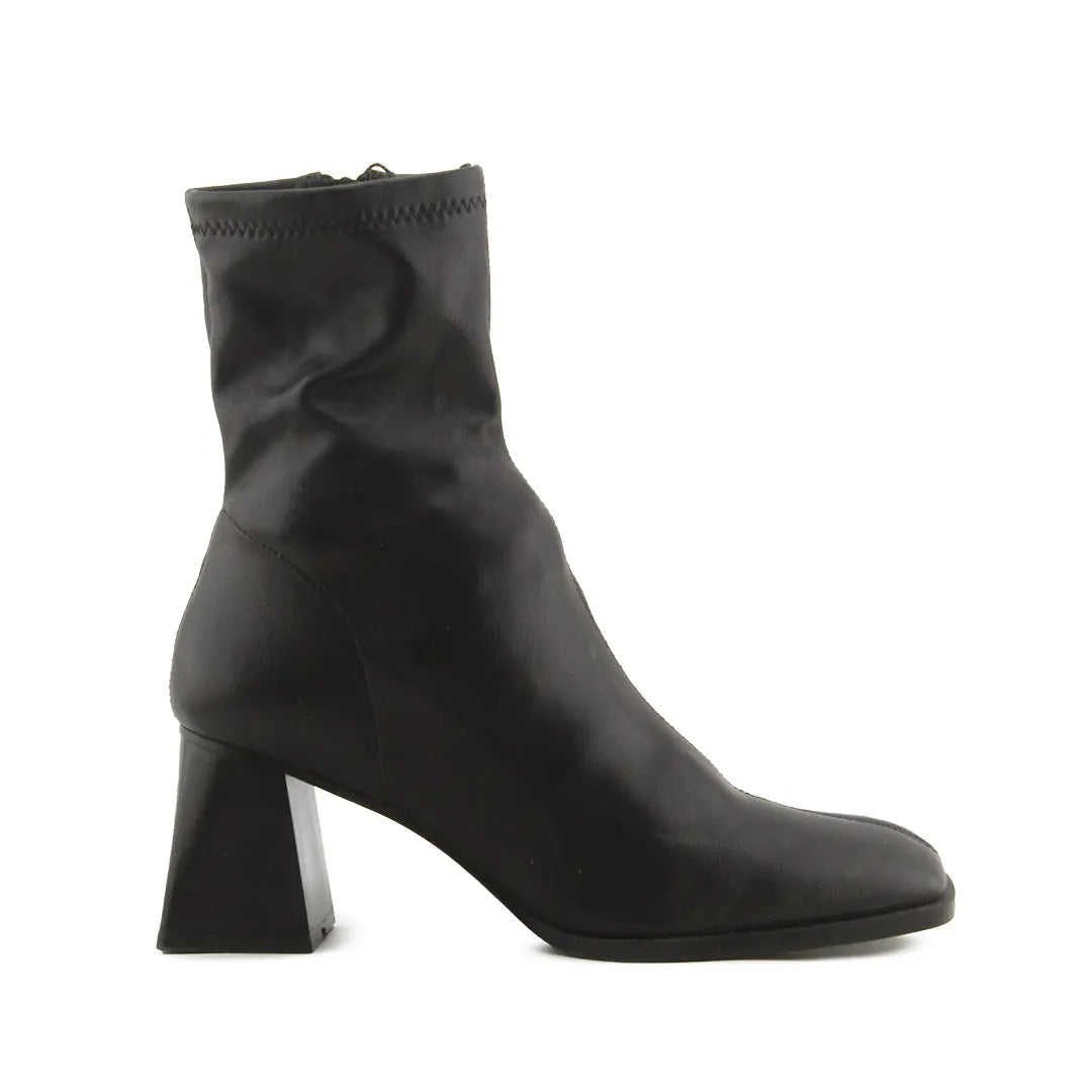 Stradivarius Zipper Ankle Boot | 100% Authentic Leather