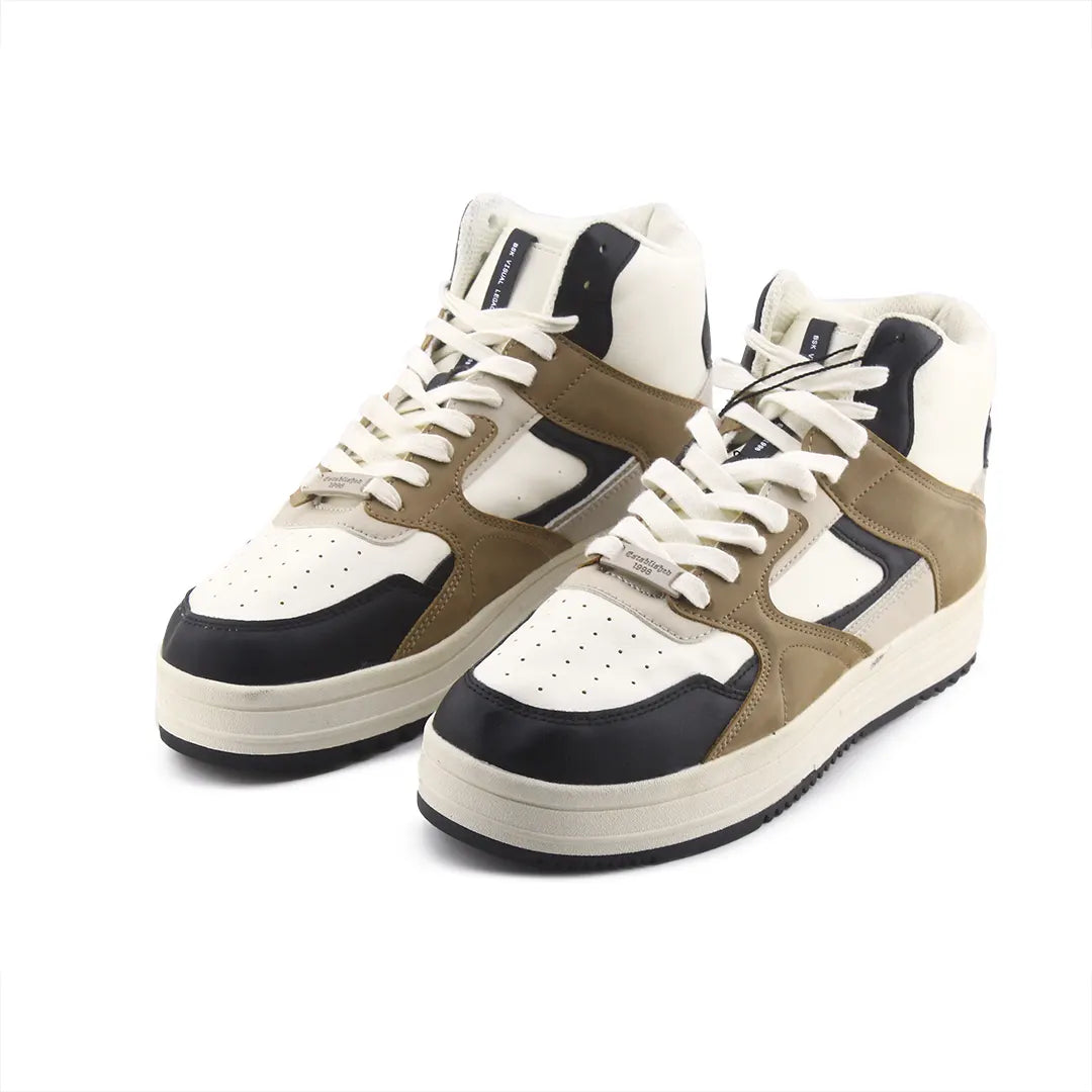 Bershka High Top Lace Up Shoes