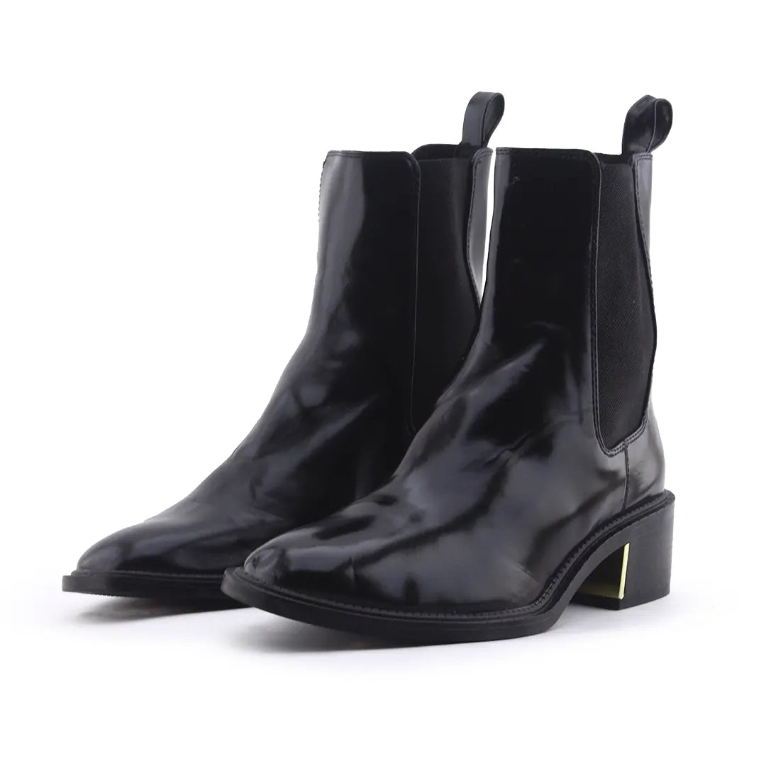 Zara Stretchable Ankle Boot | 100% Authentic Leather