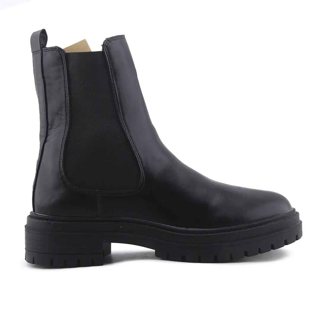 Lefties Stretchable Ankle Boot | 100% Authentic Leather