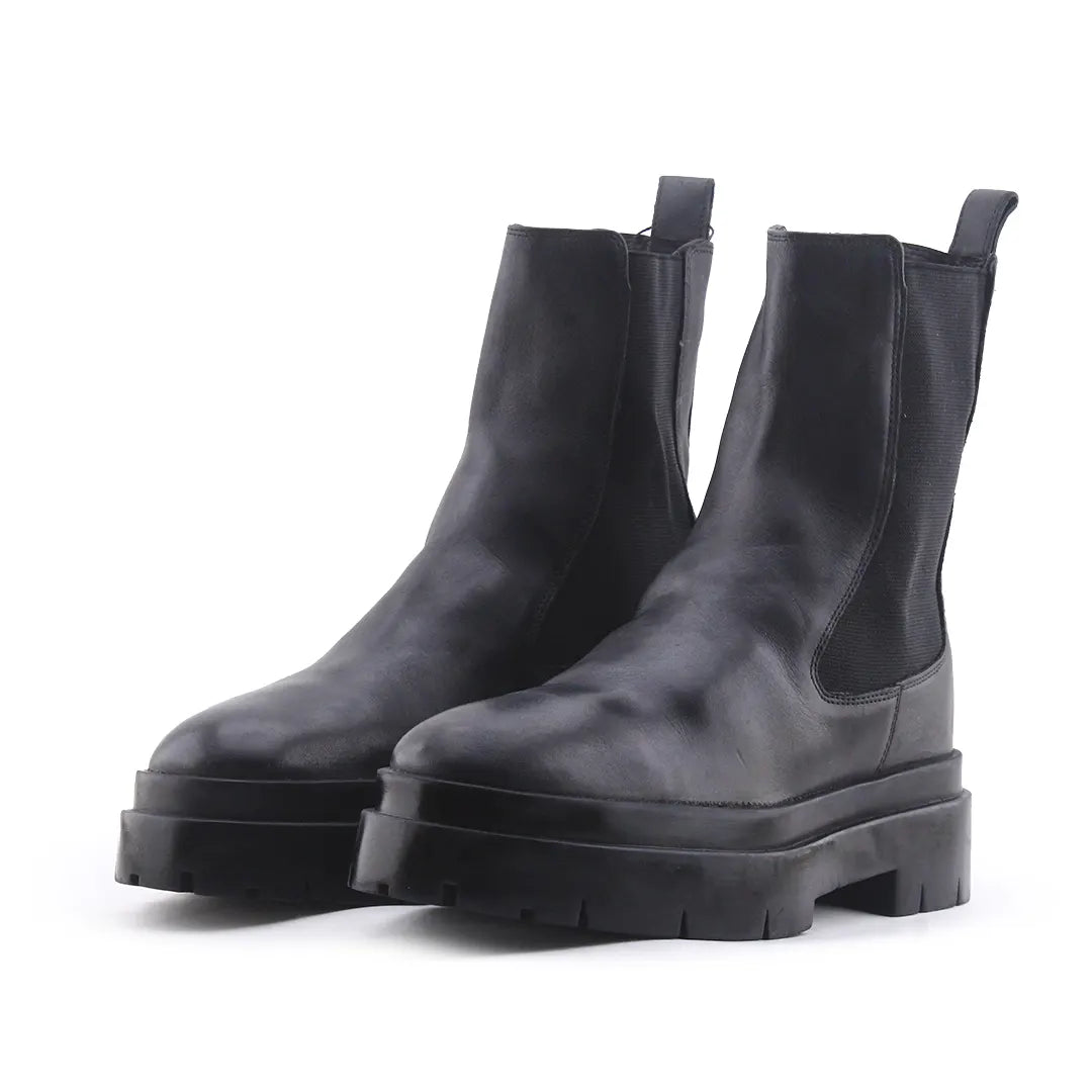 Zara Stretchable Ankle Boot | 100% Authentic Leather