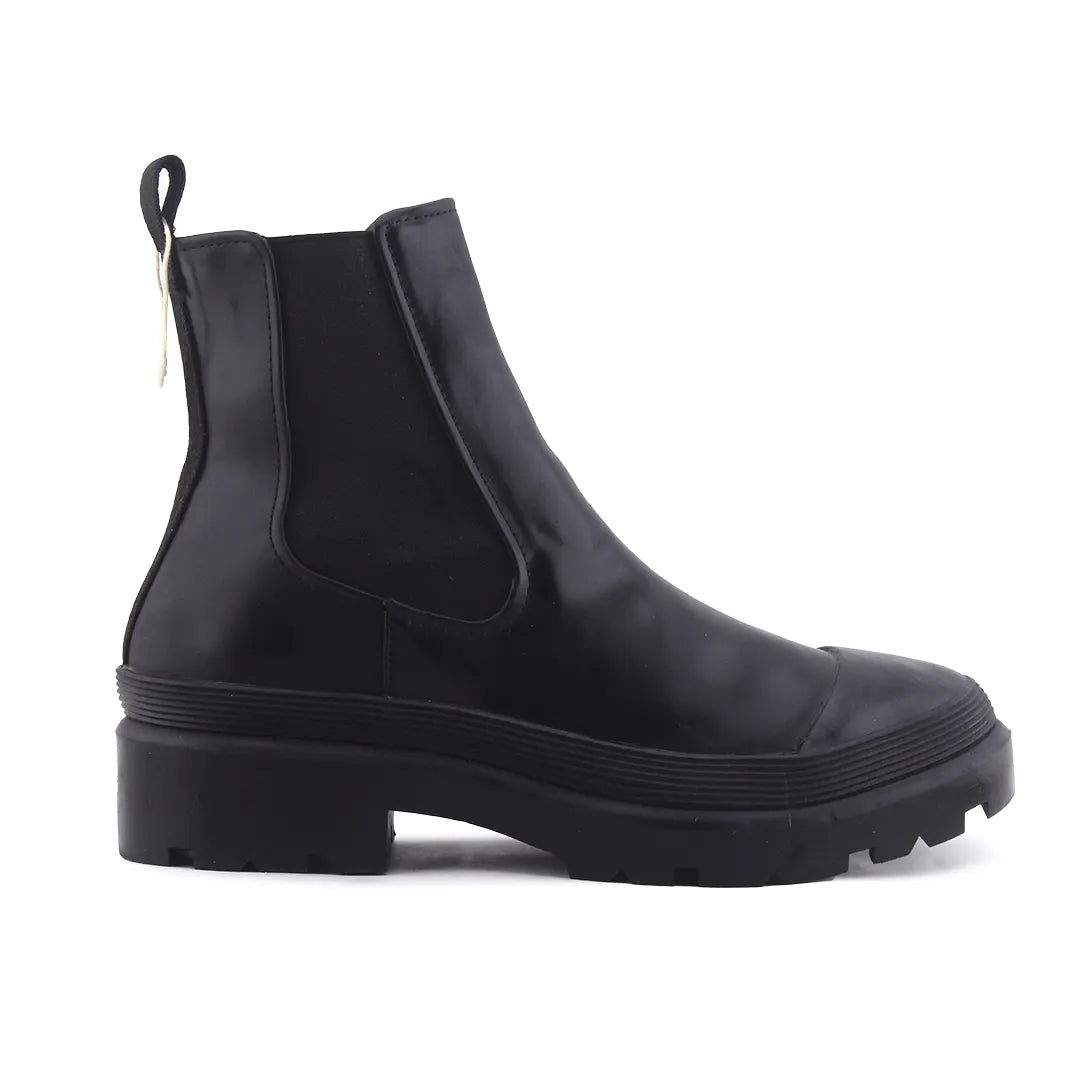 Pull & Bear Stretchable Ankle Boot | 100% Authentic Leather