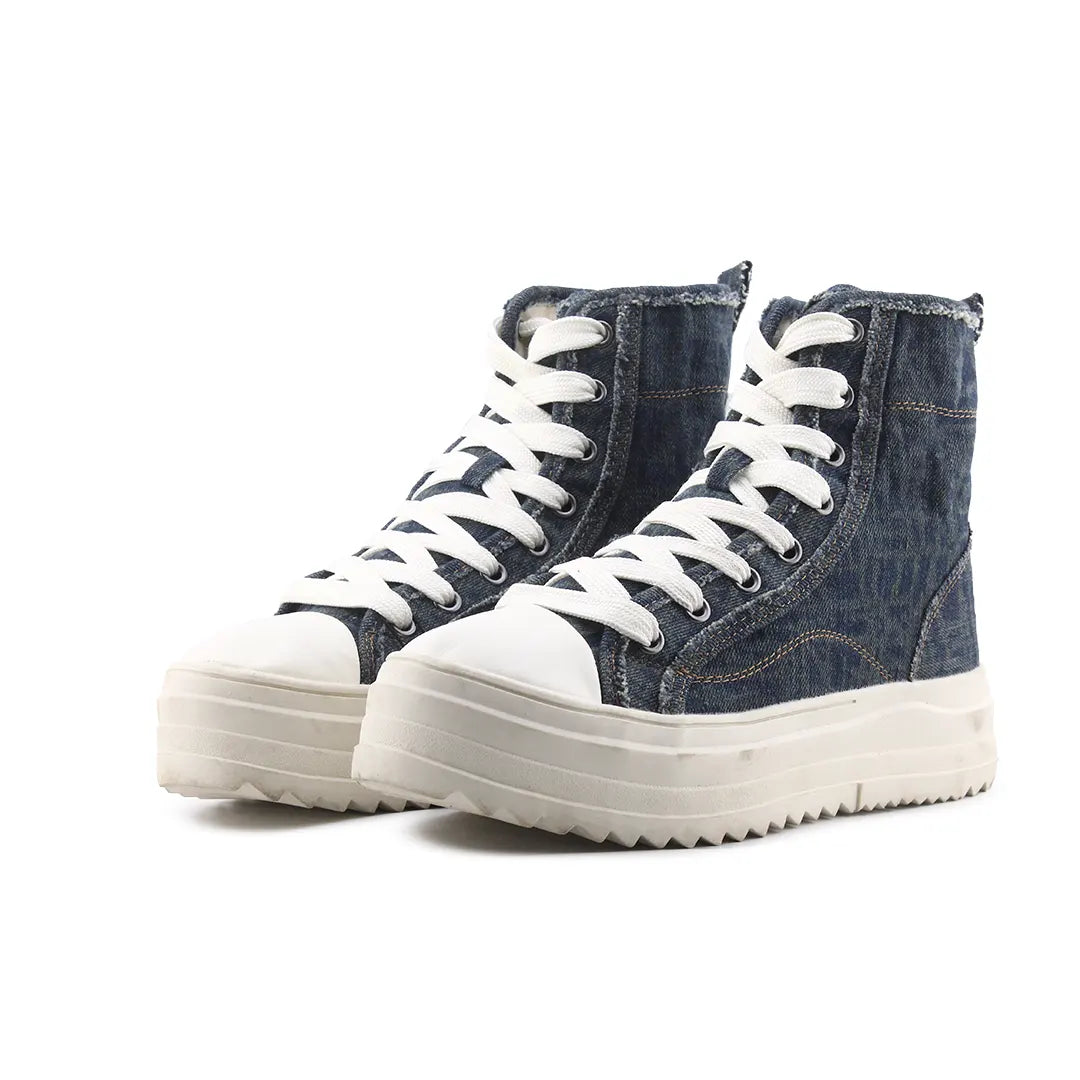 Bershka Lace Up Ankle Boot