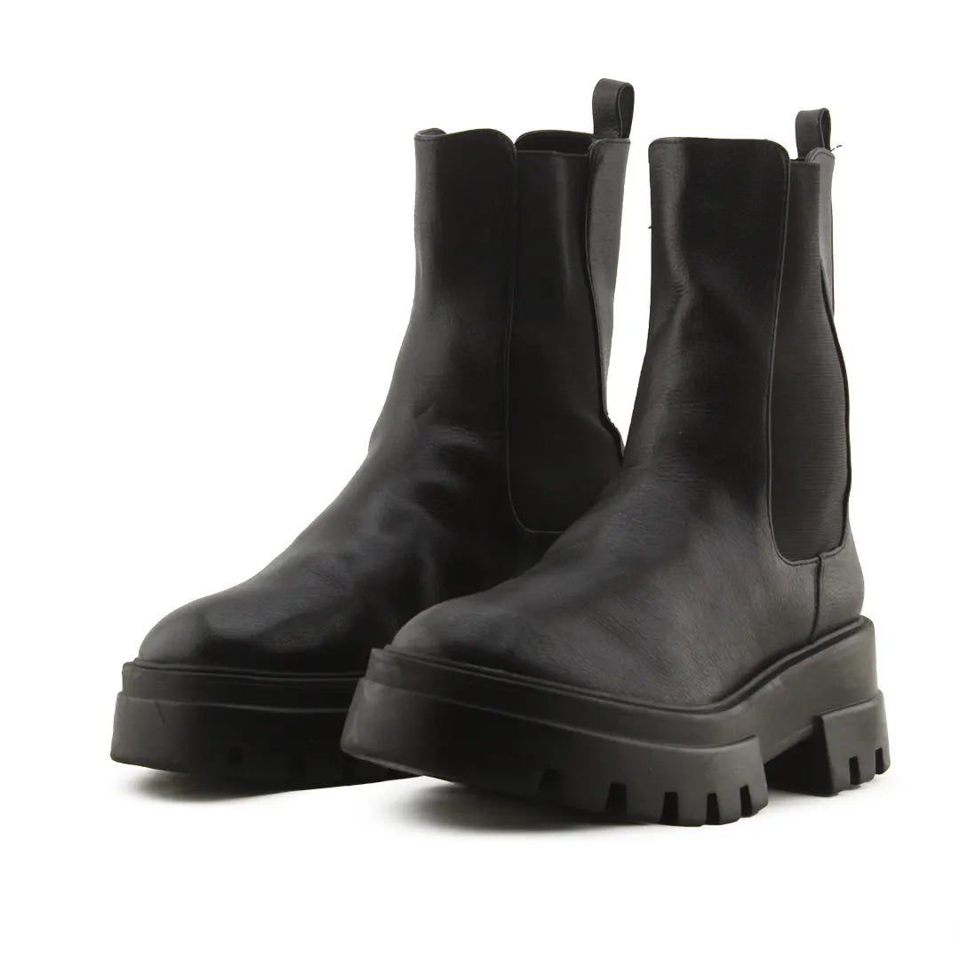 Pull & Bear Stretchable Ankle Boot | 100% Authentic Leather