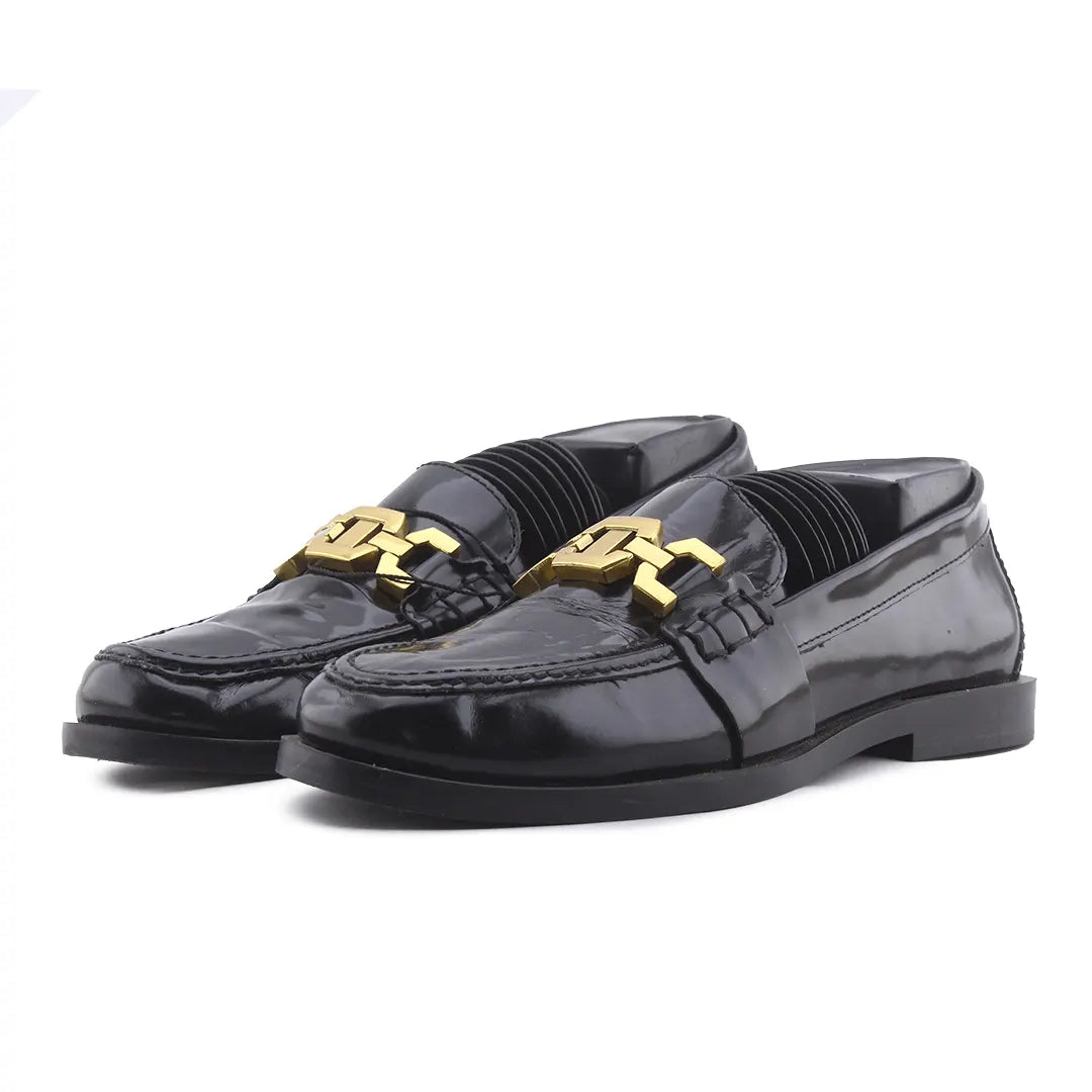 Massimo Dutti Penny Strap Loafers