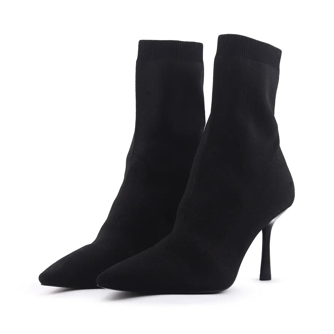Stradivarius Sock Ankle Boot