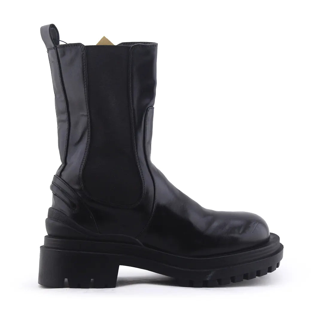 Bershka Stretchable Ankle Boot | 100% Authentic Leather