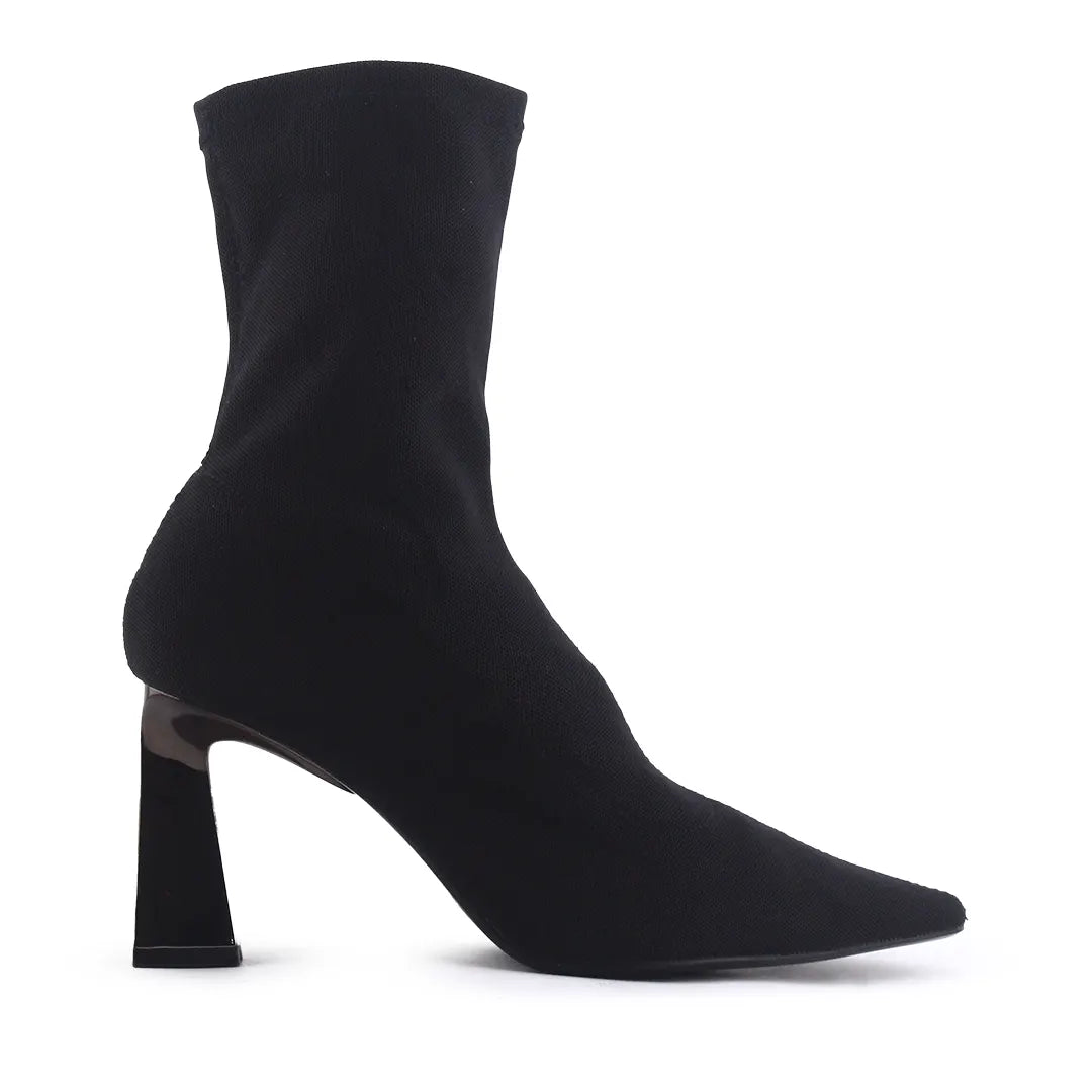 Bershka Sock Ankle Boot