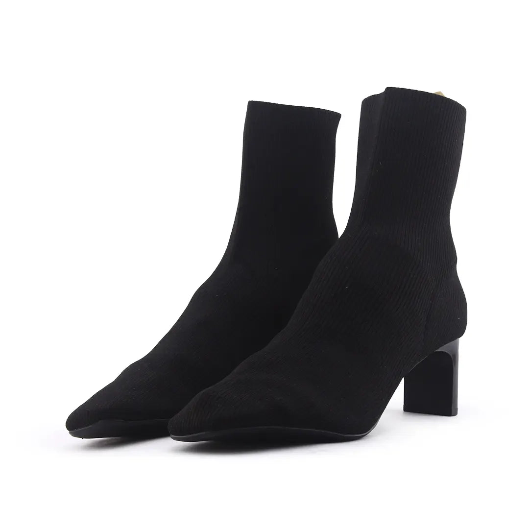 Pull & Bear Sock Ankle Boot