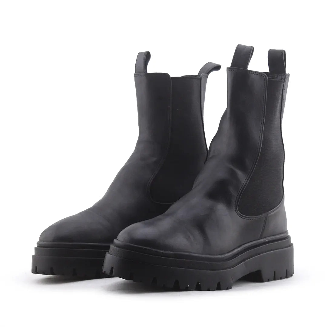 Zara Stretchable Ankle Boot | 100% Authentic Leather