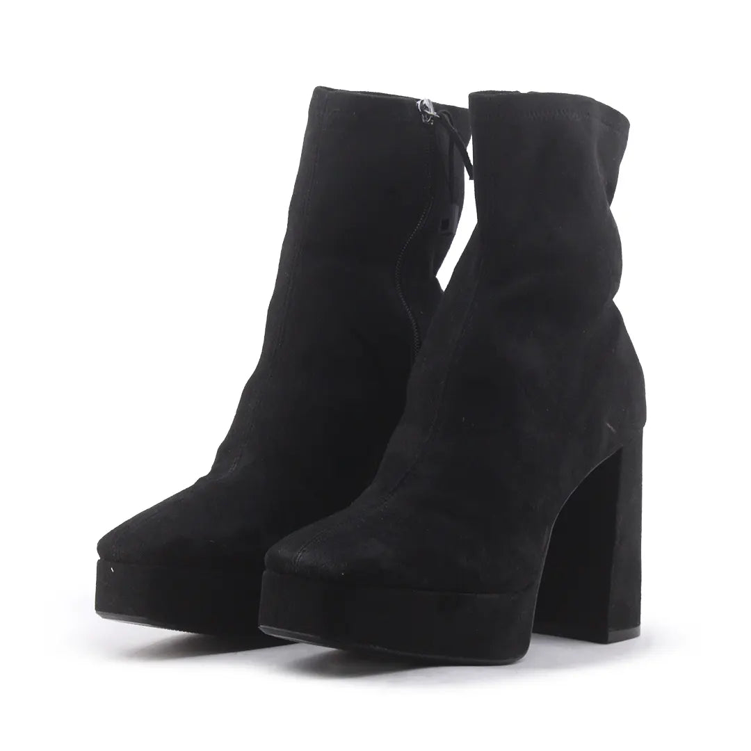 Zara Zipper Ankle Boot