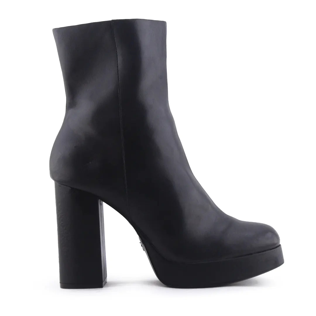 Zara Zipper Ankle Boot | 100% Authentic Leather