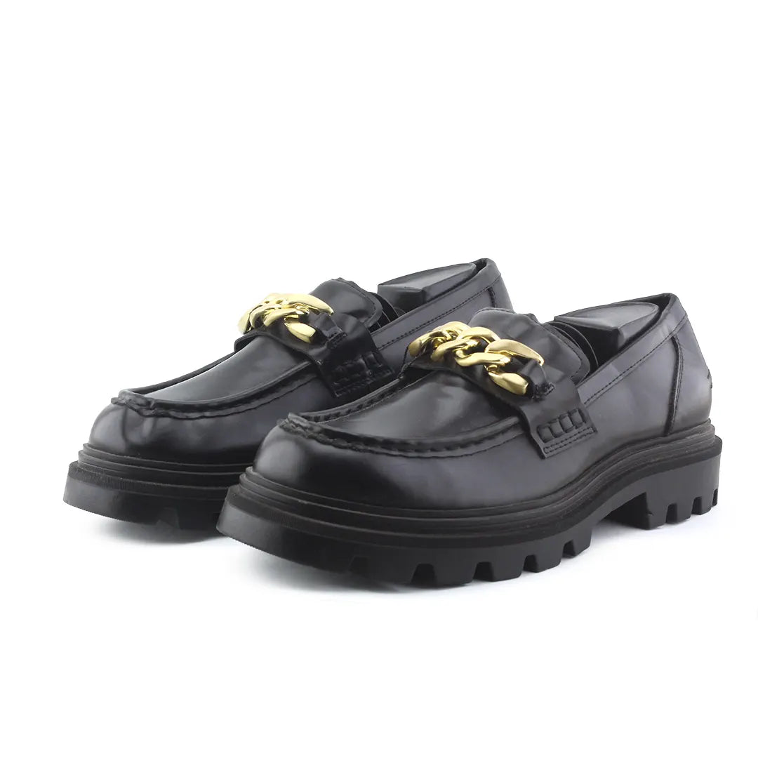 Zara Penny Strap Loafers