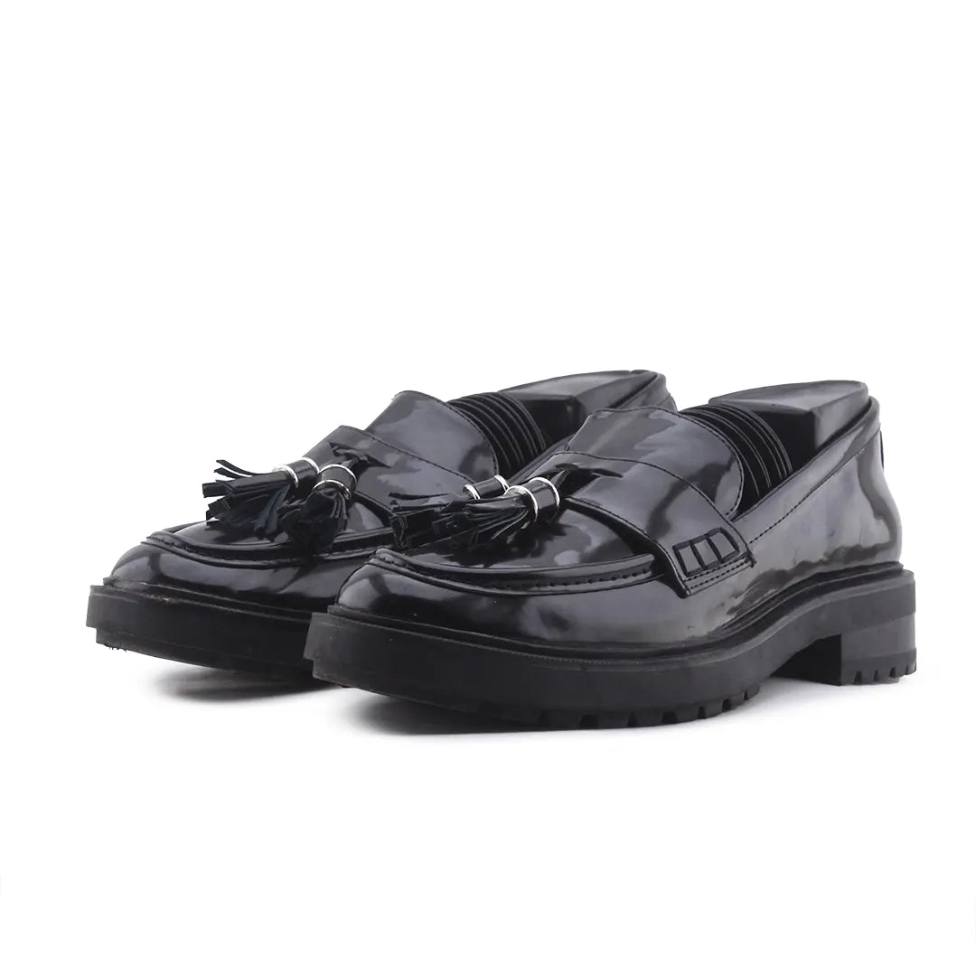 Zara Penny Strap Loafers