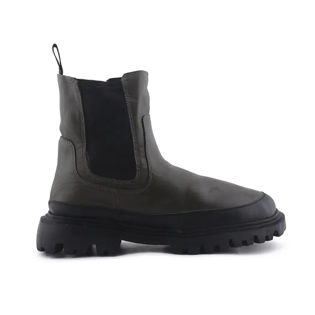 Zara Zipper Stretchable Ankle Boot | 100% Authentic Leather