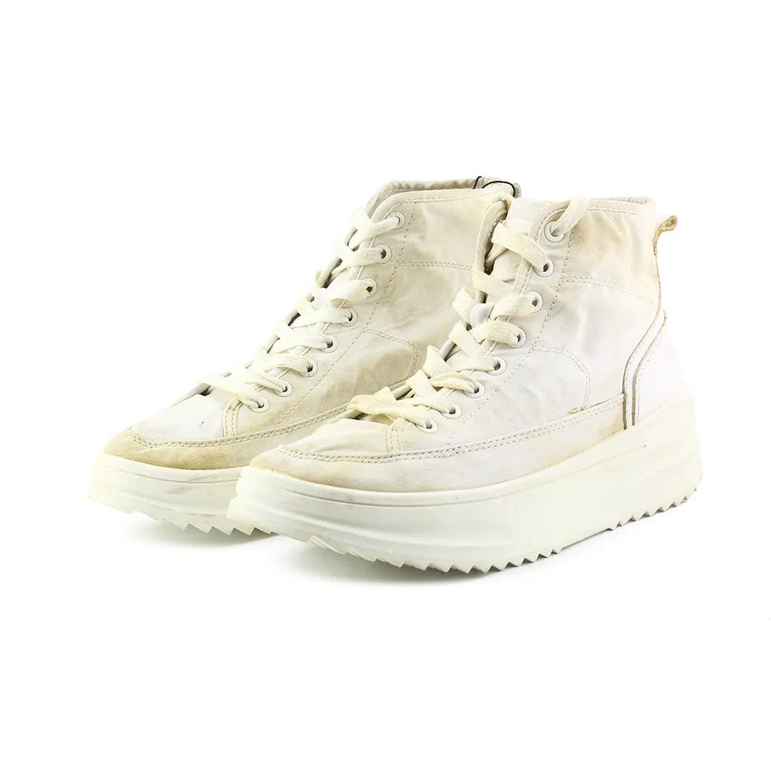 Stradivarius High Top Lace Up Shoes