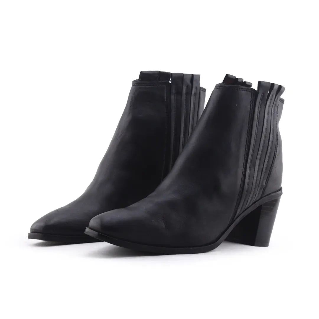 Mango Stretchable Ankle Boot | 100% Authentic Leather