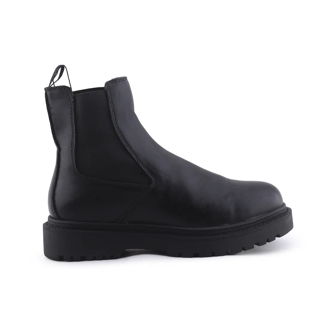 Pull & Bear Stretchable Ankle Boot | 100% Authentic Leather