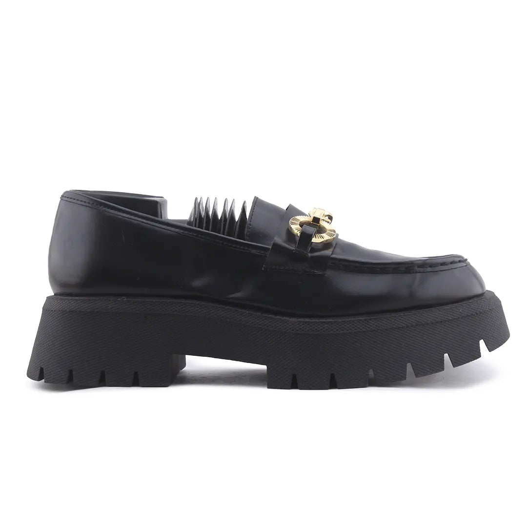 Zara Penny Strap Loafers
