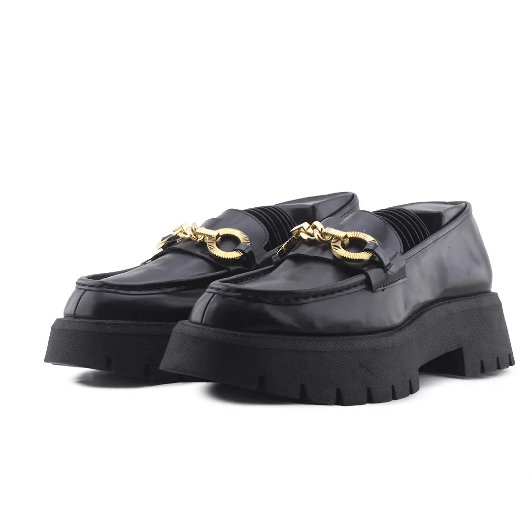Zara Penny Strap Loafers