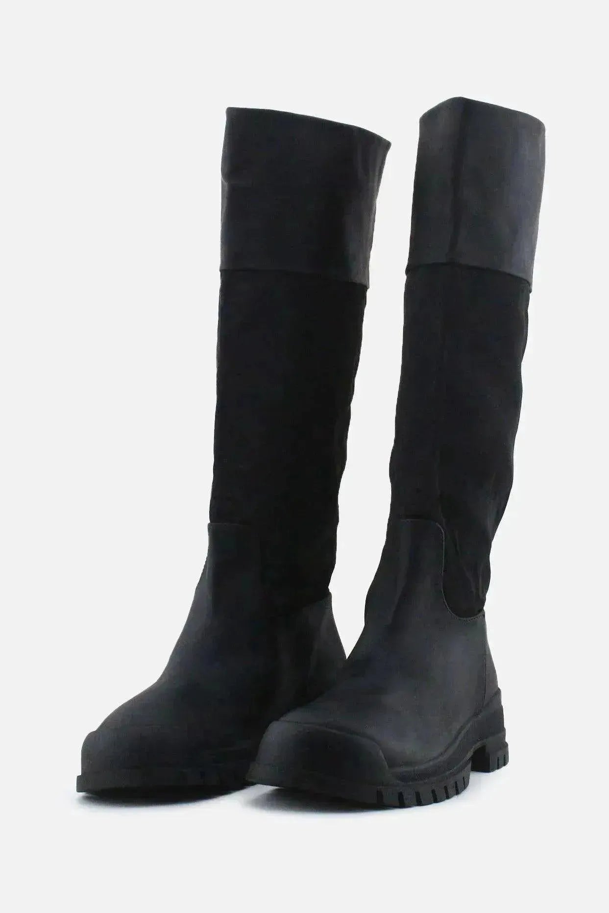 Zara Knee High Boots | 100% Authentic Leather - sundaybazar